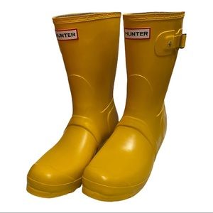 Hunter Boots Yellow Size 9